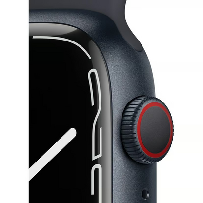 Apple Watch Series 7 (2021) - Aluminium Midnight - Sport band Black