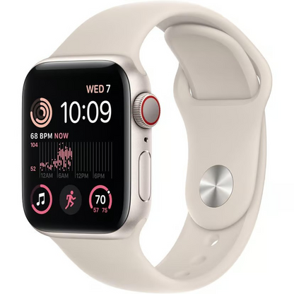 Apple Watch Series SE 2 (2022) Starlight - Sport band Starlight