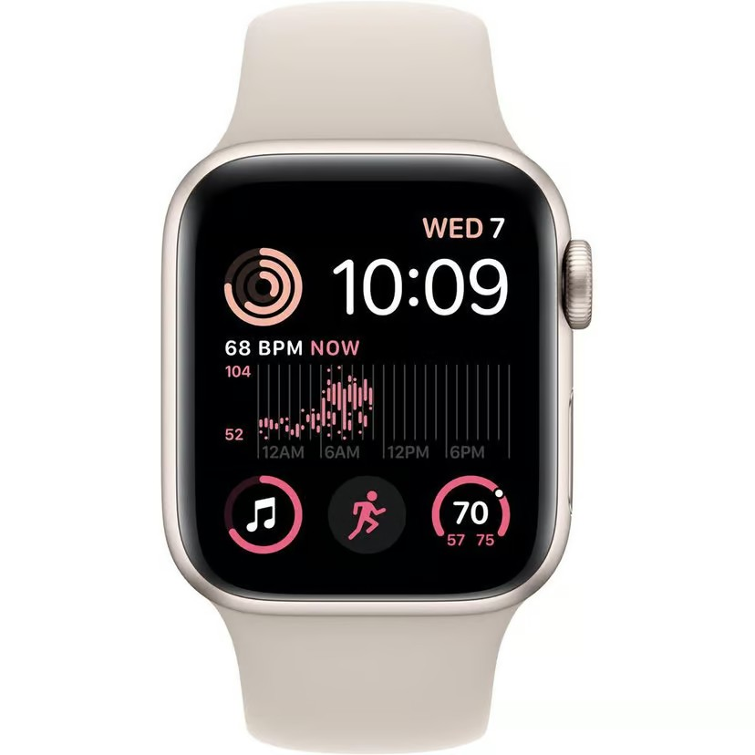 Apple Watch Series SE 2 (2022) Starlight - Sport band Starlight