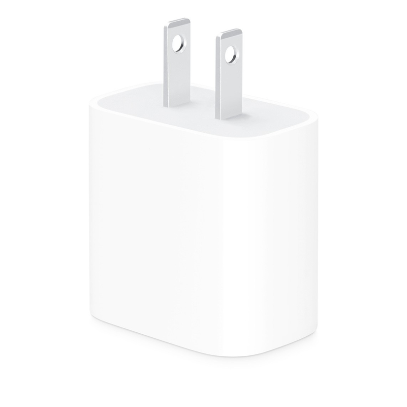 Apple 20W USB-C Power Adapter - iPhone Charger with Fast Charging Capability