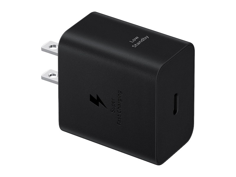 Samsung 45W PD Power Adapter with 5A USB C Cable, Black